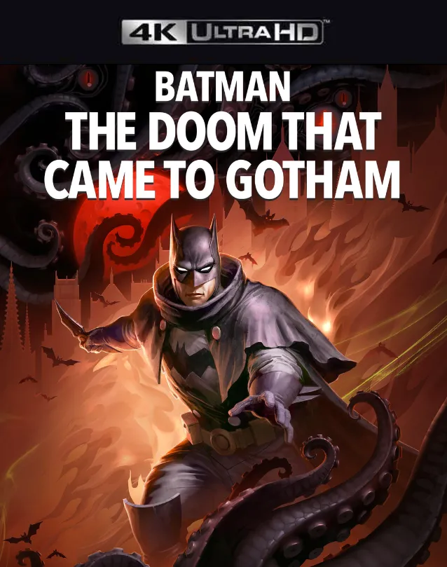 BATMAN THE DOOM THAT CAME TO GOTHAM VUDU 4K OR ITUNES 4K VIA MA