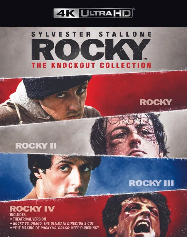 ROCKY THE KNOCKOUT COLLECTION VUDU 4K