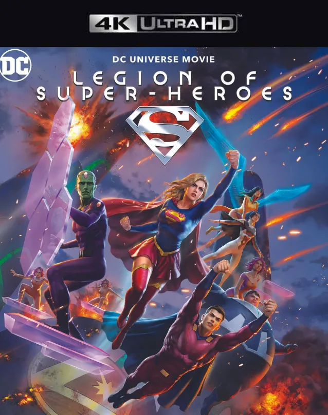 LEGION OF SUPER-HEROES VUDU 4K OR ITUNES 4K VIA MA