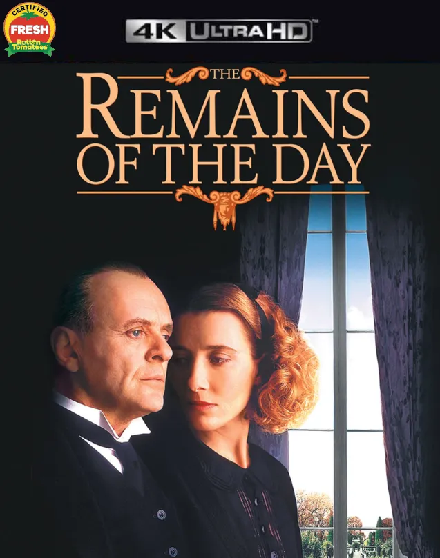 THE REMAINS OF THE DAY VUDU 4K OR ITUNES 4K VIA MA