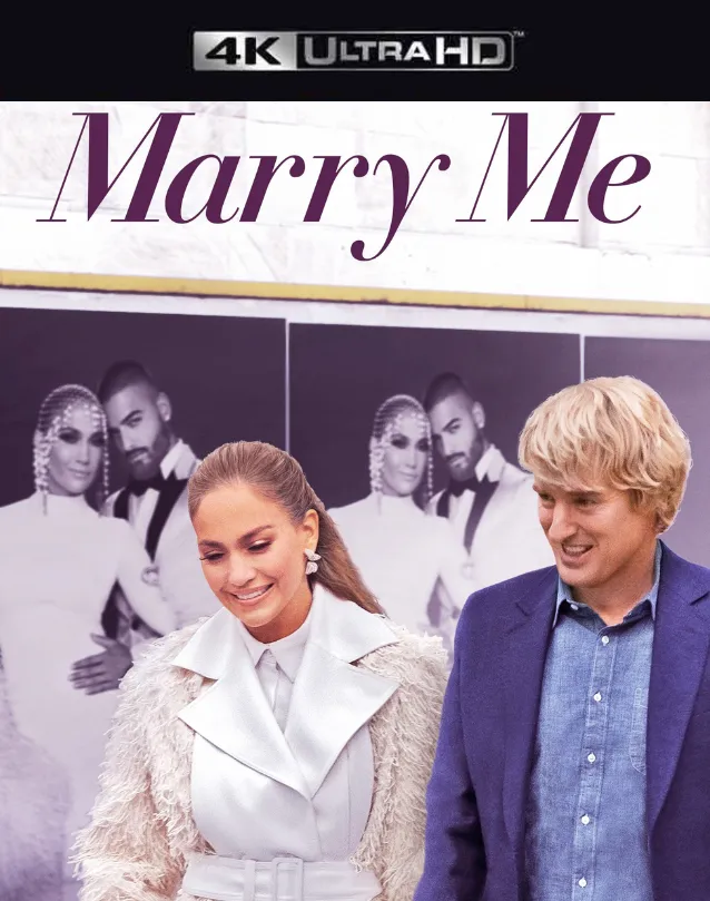 MARRY ME VUDU 4K OR ITUNES 4K VIA MA