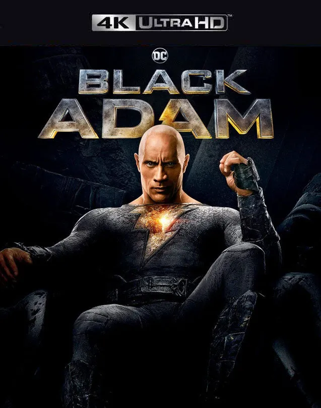 BLACK ADAM VUDU 4K OR ITUNES 4K VI MA