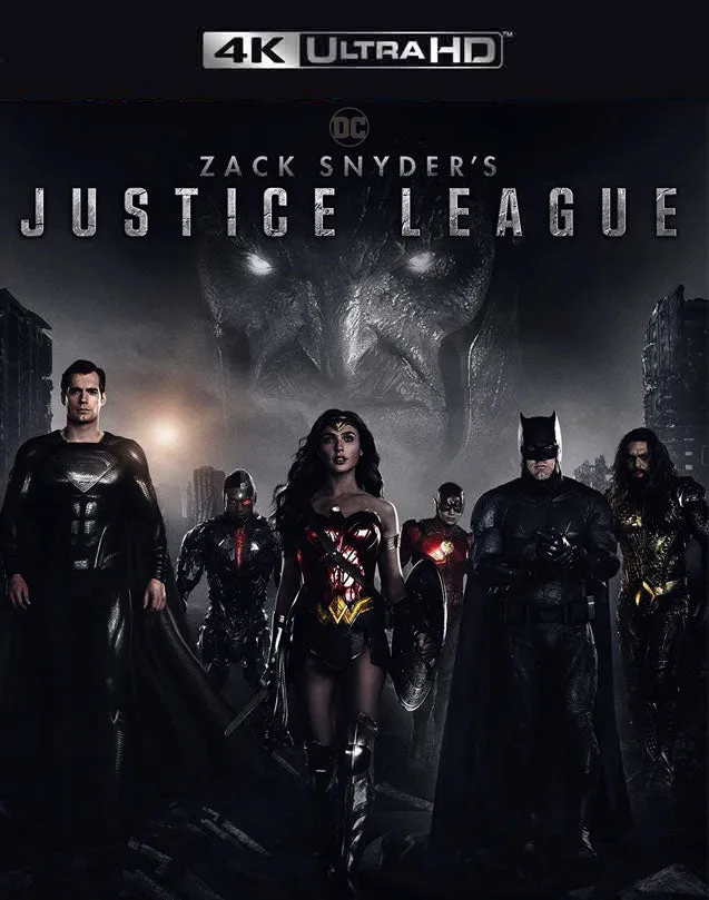    ZACH SNYDER'S JUSTICE LEAGUE VUDU 4K OR ITUNES 4K VIA MA