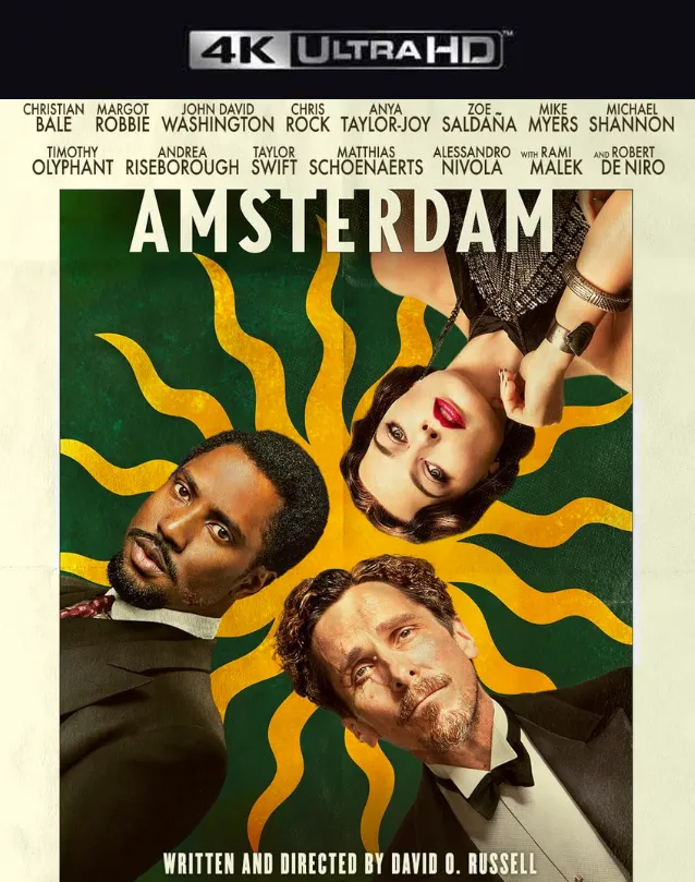 AMSTERDAM VUDU 4K OR ITUNES 4K VIA MA