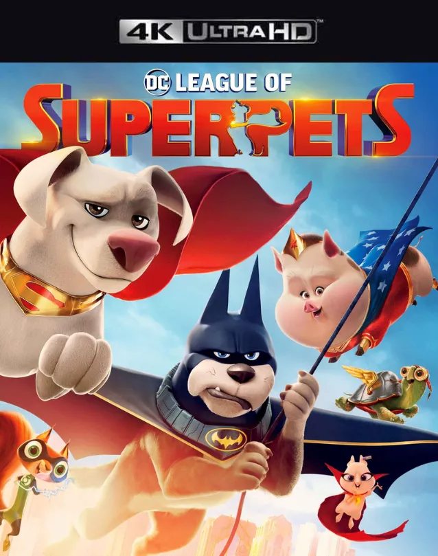 DC LEAGUE OF SUPER-PETS VUDU 4K OR ITUNES 4K VIA MA