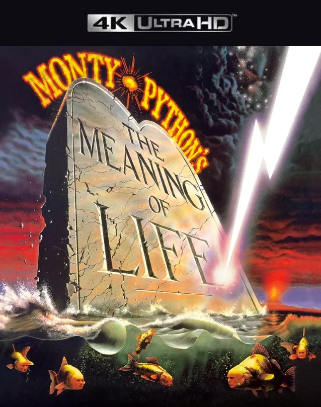 MONTY PYTHON'S THE MEANING OF LIFE VUDU 4K OR ITUNES 4K VIA MA