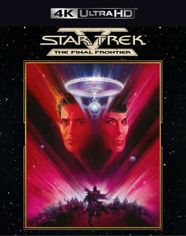 STAR TREK V THE FINAL FRONTIER VUDU 4K OR ITUNES 4K