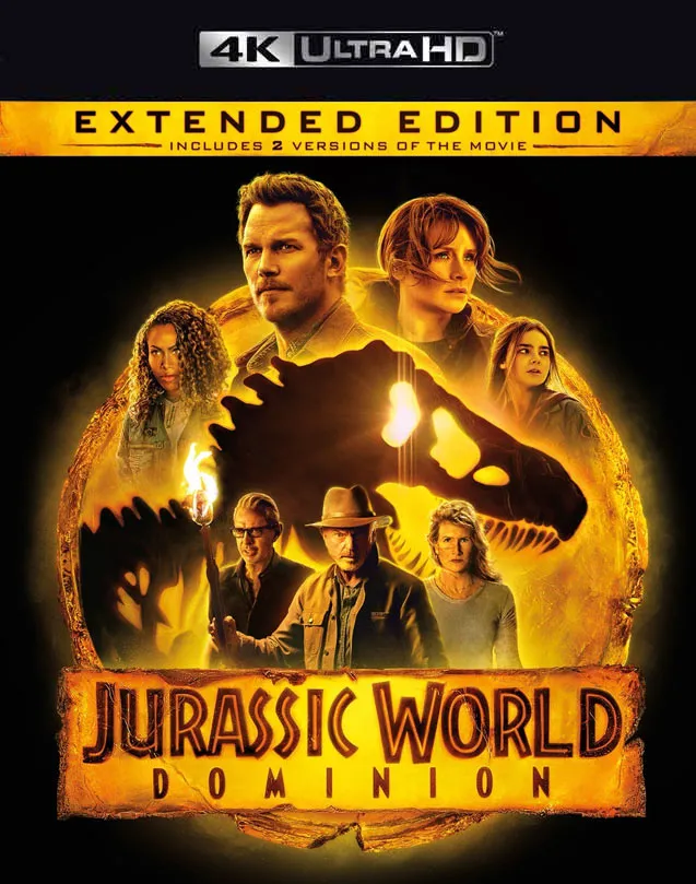 JURASSIC WORLD DOMINION VUDU 4K OR ITUNES 4K VIA MA