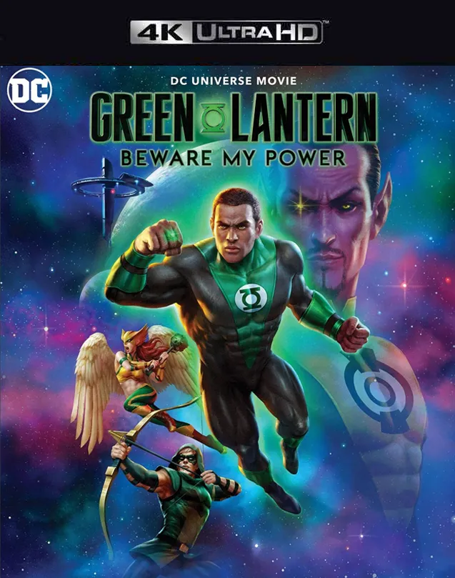 GREEN LANTERN BEWARE MY POWER 2022 VUDU 4K OR ITUNES 4K VIA MA