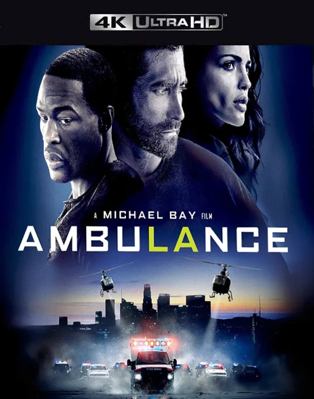    AMBULANCE VUDU 4K OR ITUNES 4K VIA MA