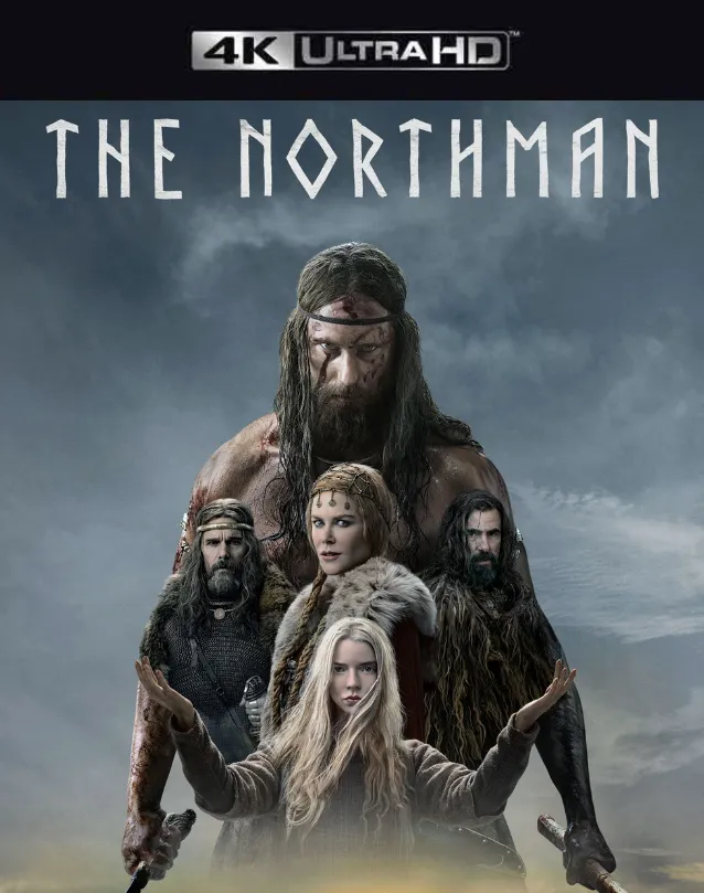 THE NORTHMAN VUDU 4K OR ITUNES 4K VIA MA