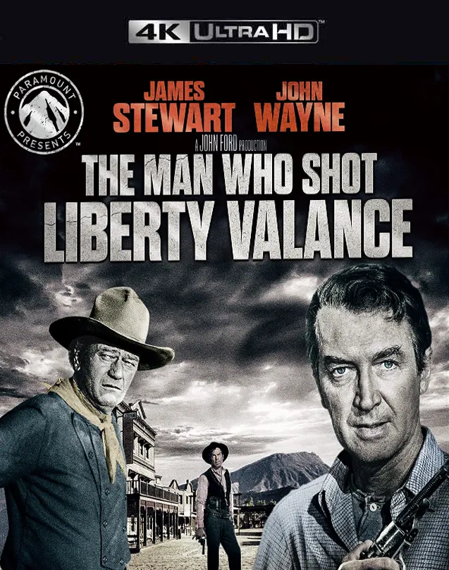 THE MAN WHO SHOT LIBERTY VALANCE VUDU 4K OR ITUNES 4K