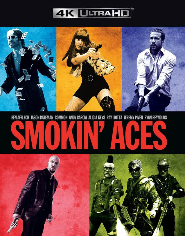 SMOKIN' ACES VUDU 4K OR ITUNES 4K VIA MA