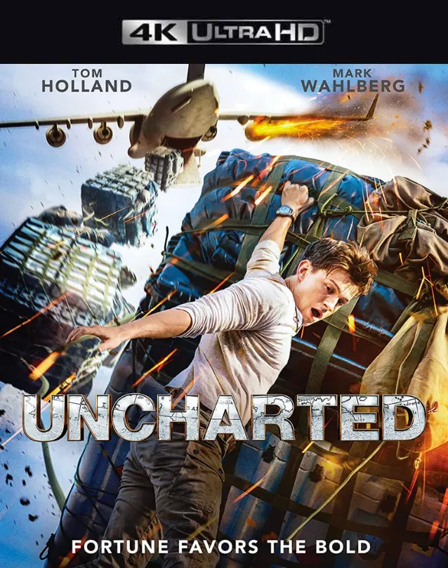 UNCHARTED VUDU 4K OR ITUNES 4K VIA MA