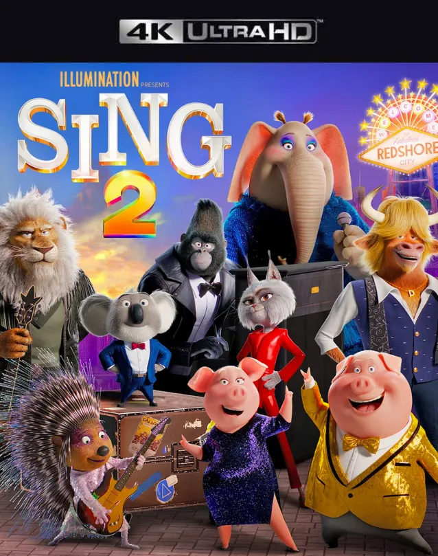 SING 2 VUDU 4K OR ITUNES 4K VIA MA