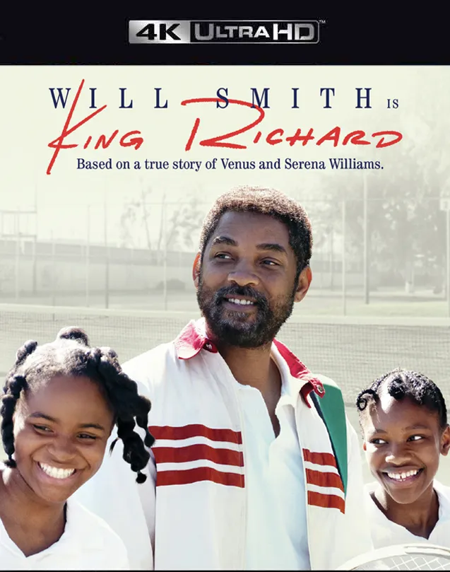 KING RICHARD VUDU 4K OR ITUNES 4K VIA MA