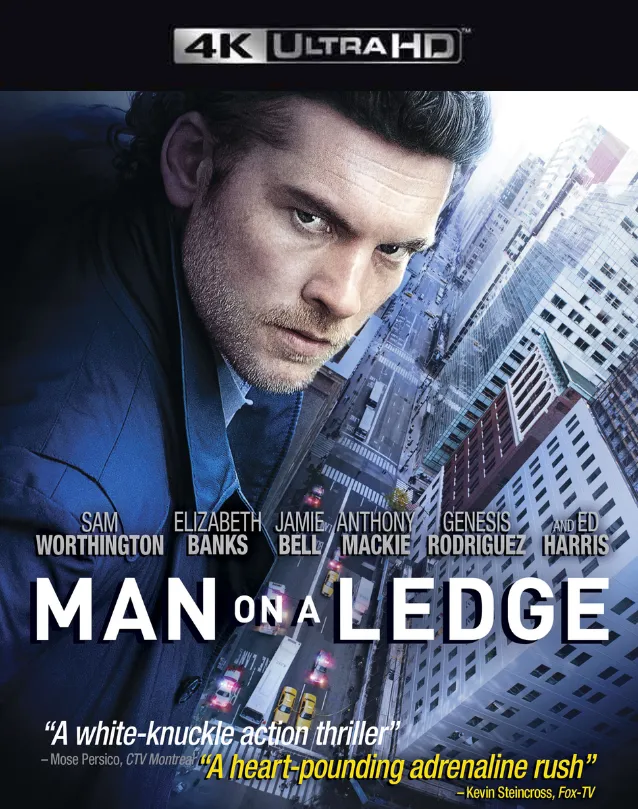    MAN ON A LEDGE VUDU 4K OR ITUNES 4K