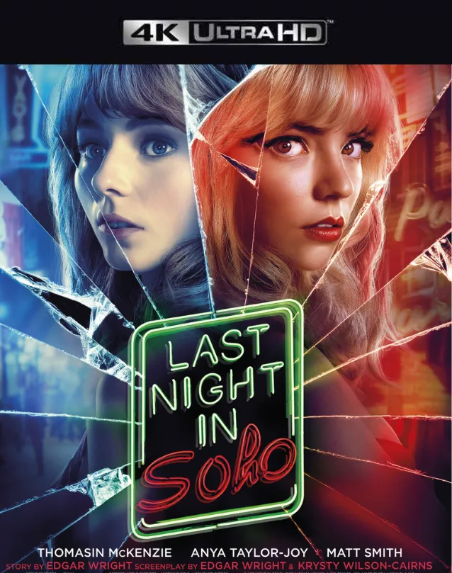 LAST NIGHT IN SOHO VUDU 4K OR ITUNES 4K VIA MA