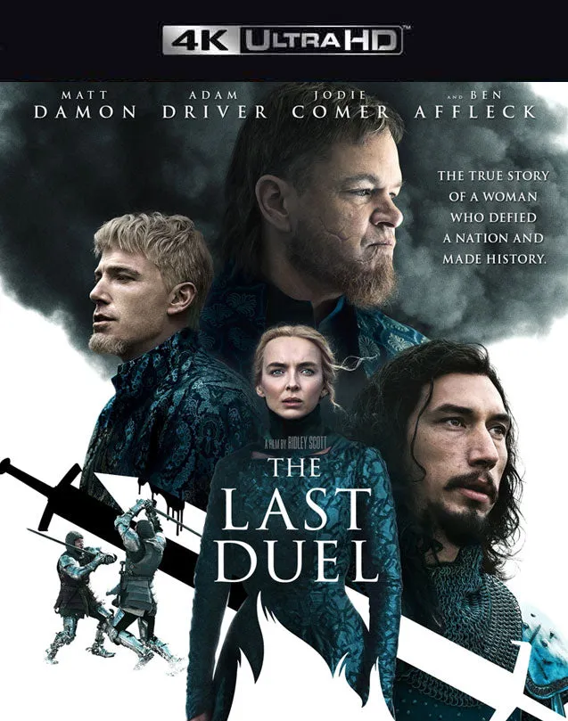 THE LAST DUEL VUDU 4K OR ITUNES 4K VIA MA