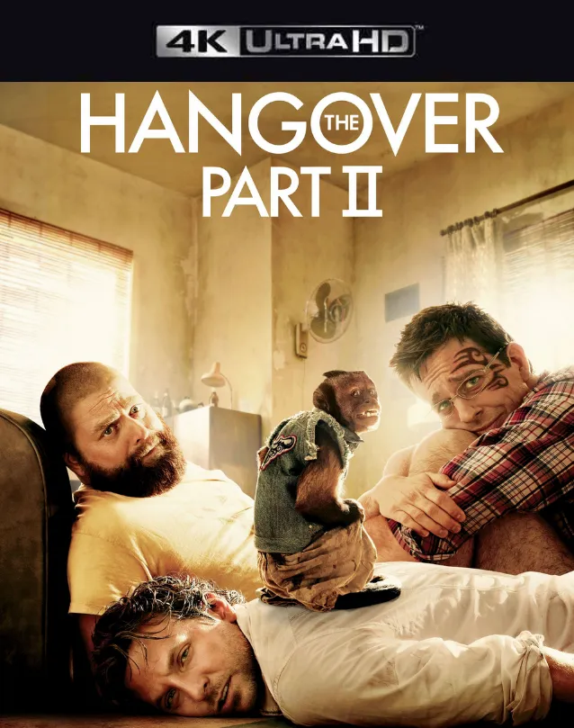 HANGOVER PART 2 VUDU 4K OR ITUNES 4K VIA MA