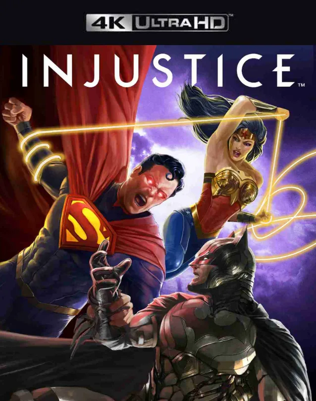 INJUSTICE VUDU 4K OR ITUNES 4K VIA MA