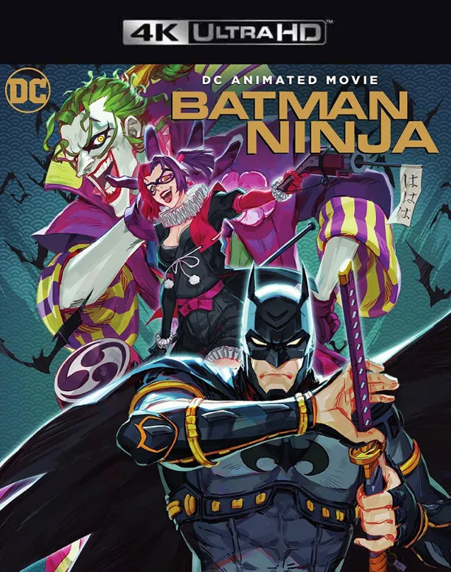    BATMAN NINJA VUDU 4K OR ITUNES 4K VIA MA