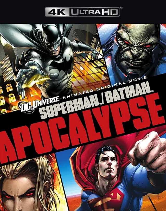 SUPERMAN/BATMAN APOCALYPSE VUDU 4K OR ITUNES 4K VIA MA