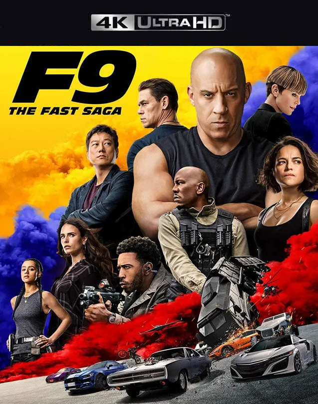 F9 THE FAST SAGA VUDU 4K OR ITUNES 4K VIA MA