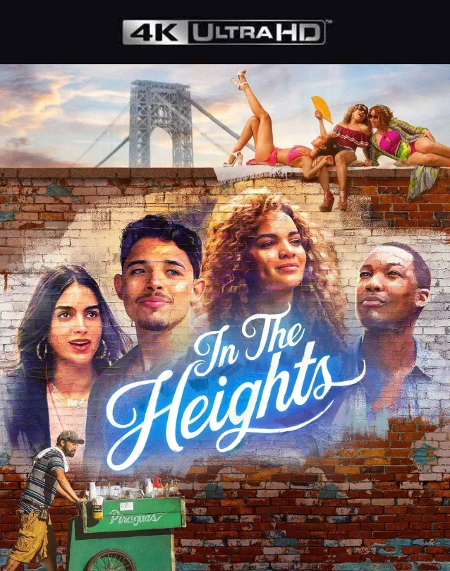 IN THE HEIGHTS VUDU 4K OR ITUNES 4K VIA MA