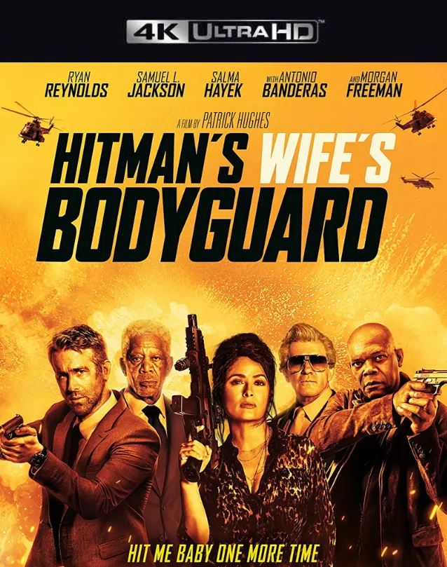 HITMAN'S WIFE'S BODYGUARD VUDU 4K OR ITUNES 4K