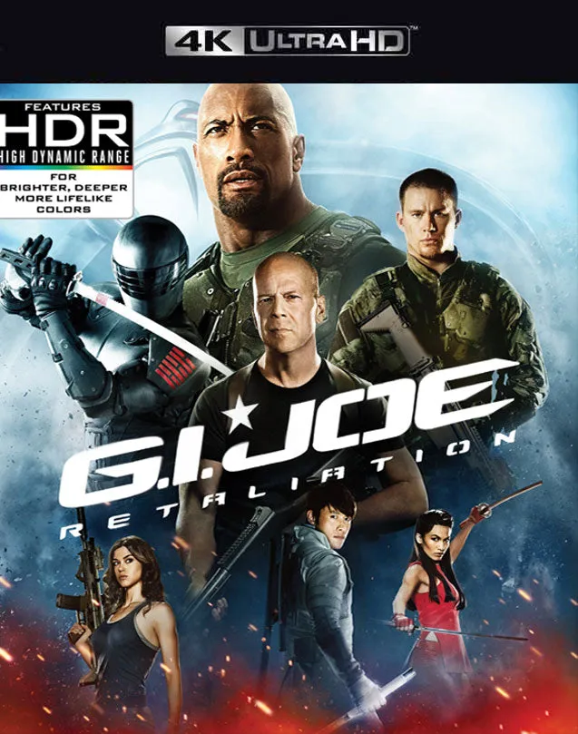 G.I. JOE RETALIATION VUDU 4K OR ITUNES 4K