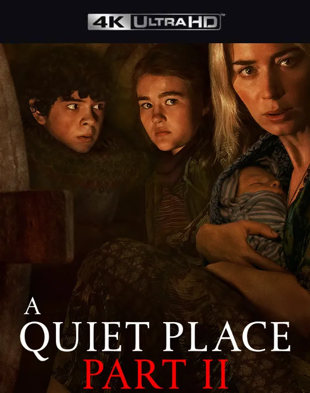 A QUIET PLACE PART 2 VUDU 4K OR ITUNES 4K