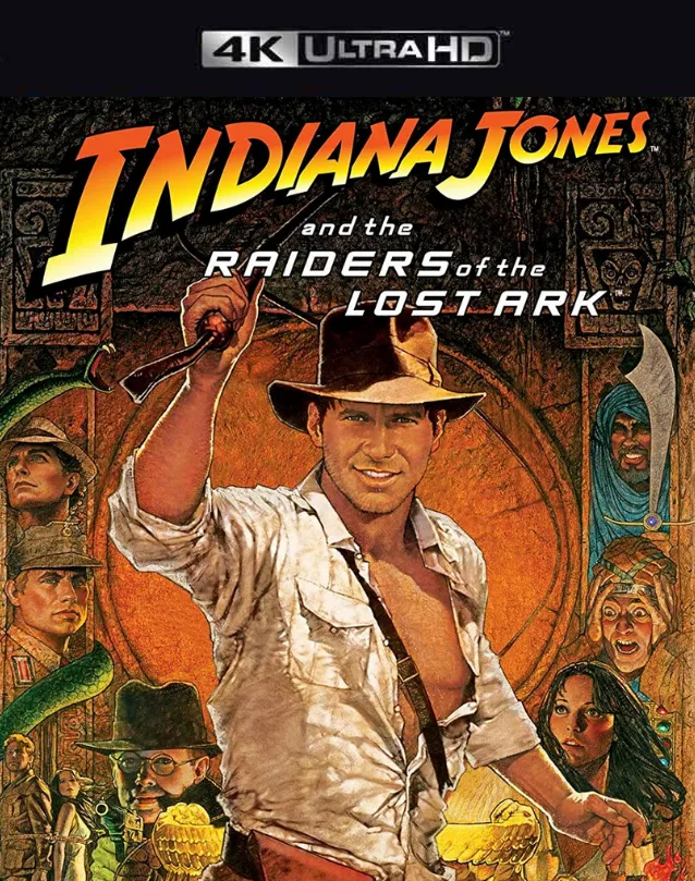 INDIANA JONES AND THE RAIDERS OF THE LOST ARK VUDU 4K OR ITUNES 4K