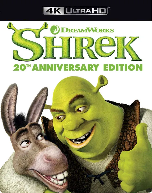 SHREK VUDU 4K OR ITUNES 4K VIA MA