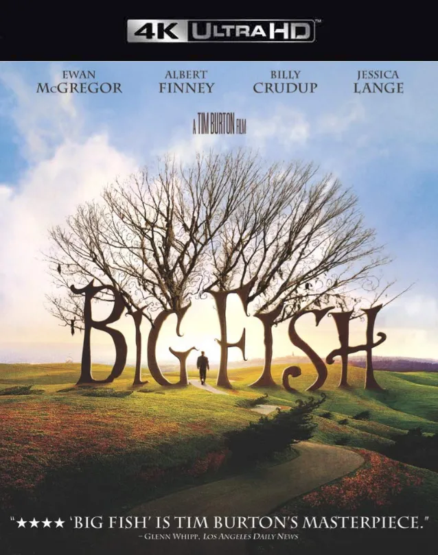 BIG FISH VUDU 4K OR ITUNES 4K VIA MA