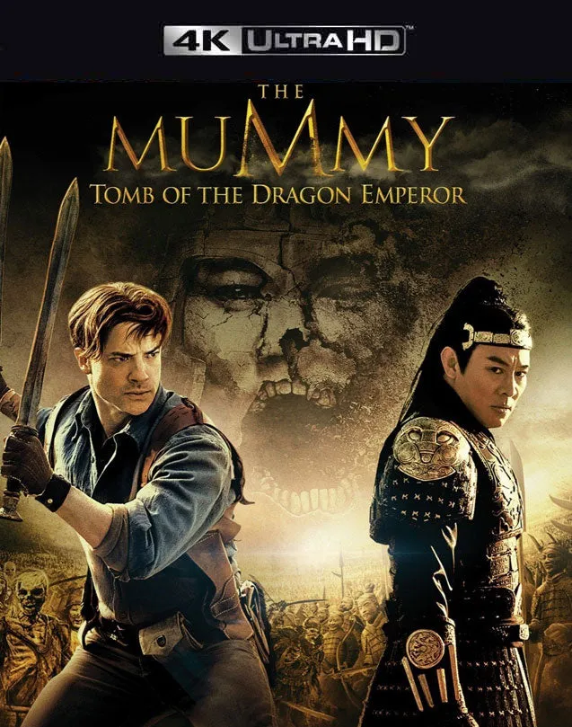 THE MUMMY TOMB OF THE DRAGON EMPEROR VUDU 4K OR ITUNES 4K VIA MA