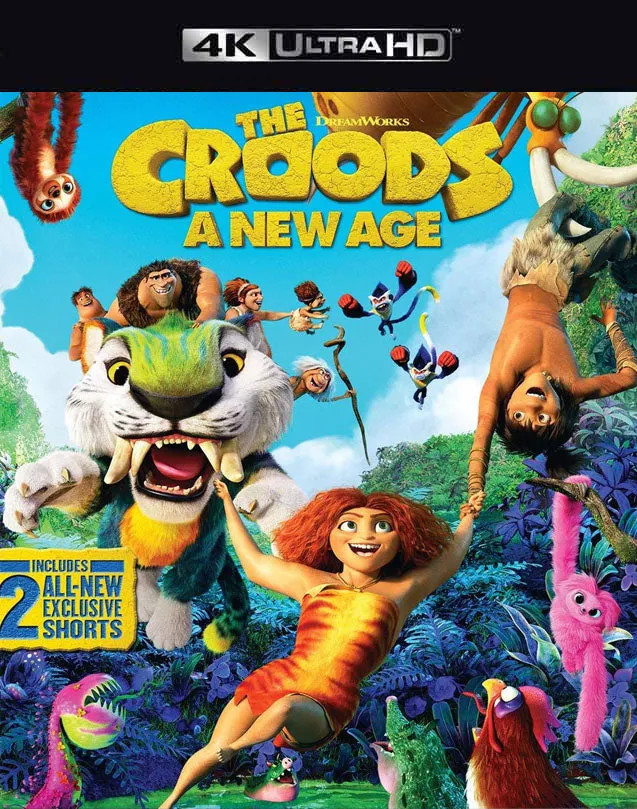 THE CROODS A NEW AGE VUDU 4K OR ITUNES 4K VIA MA