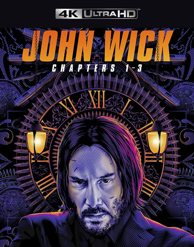 JOHN WICK TRILOGY VUDU 4K