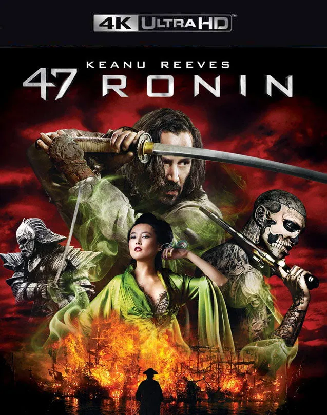 47 RONIN VUDU 4K OR ITUNES 4K VIA MA