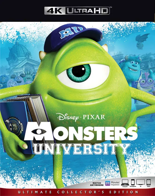 MONSTERS UNIVERSITY ITUNES 4K (VUDU 4K VIA MA)