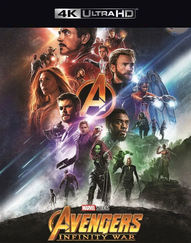 AVENGERS INFINITY WAR ITUNES 4K (VUDU 4K VIA MA)