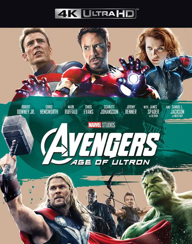 AVENGERS AGE OF ULTRON ITUNES 4K (VUDU 4K VIA MA)