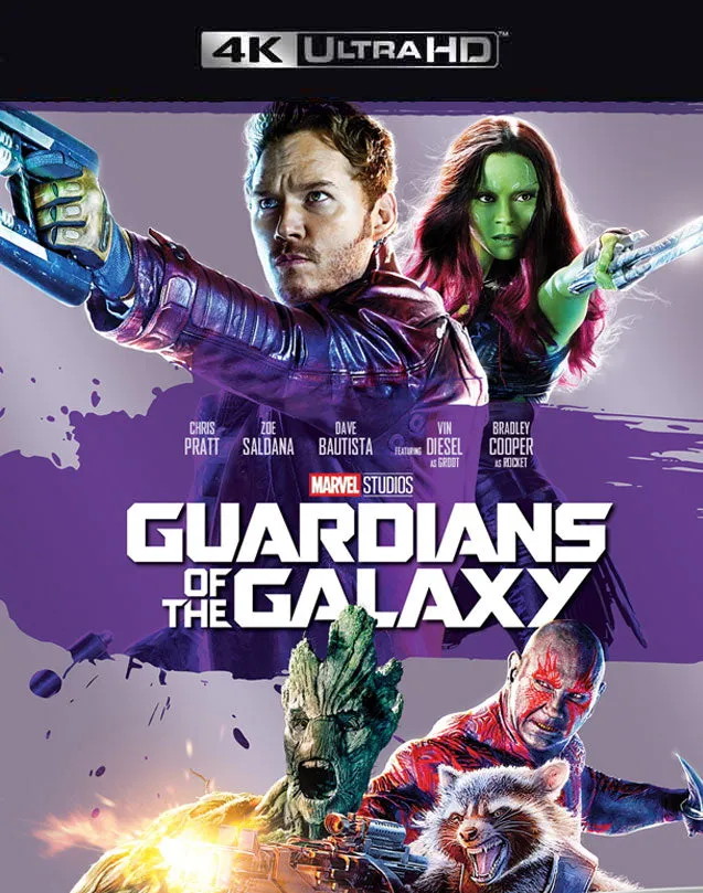 GUARDIANS OF THE GALAXY ITUNES 4K (TRANSFERS TO VUDU 4K VIA MA)