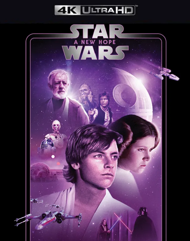 STAR WARS A NEW HOPE MA 4K VUDU 4K ITUNES 4K