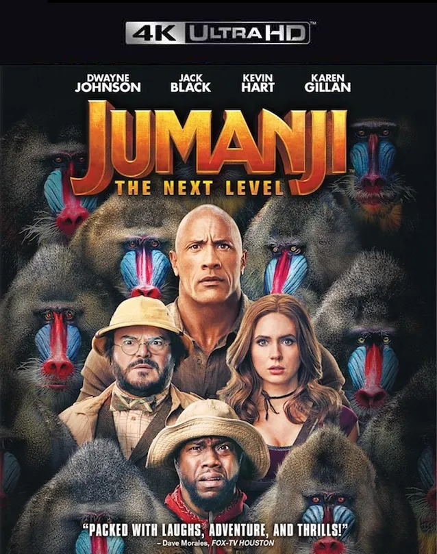 JUMANJI THE NEXT LEVEL VUDU 4K (ITUNES 4K VIA MA)