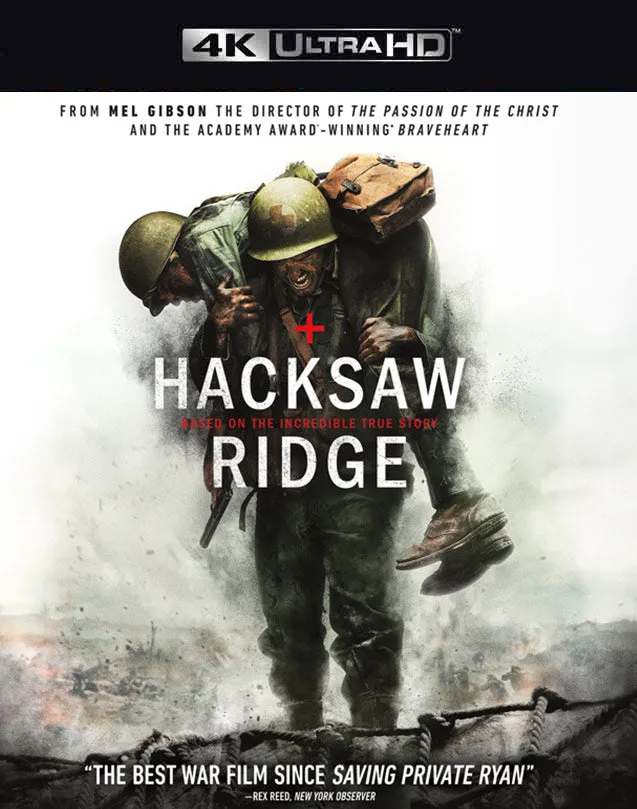 HACKSAW RIDGE VUDU 4K OR ITUNES 4K