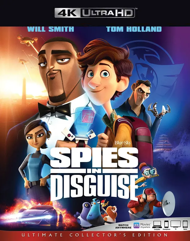 SPIES IN DISGUISE VUDU 4K ITUNES 4K VIA MA