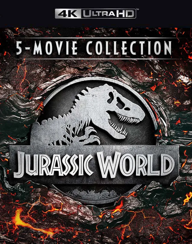 JURASSIC WORLD 5-MOVIE COLLECTION VUDU 4K OR ITUNES 4K VIA MA