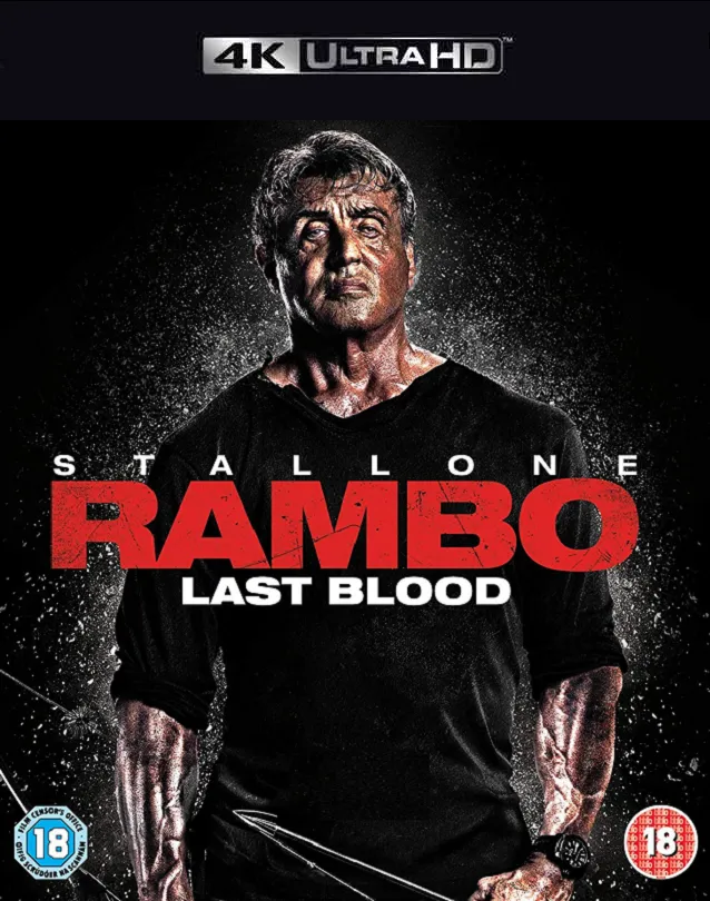 RAMBO LAST BLOOD VUDU 4K OR ITUNES 4K