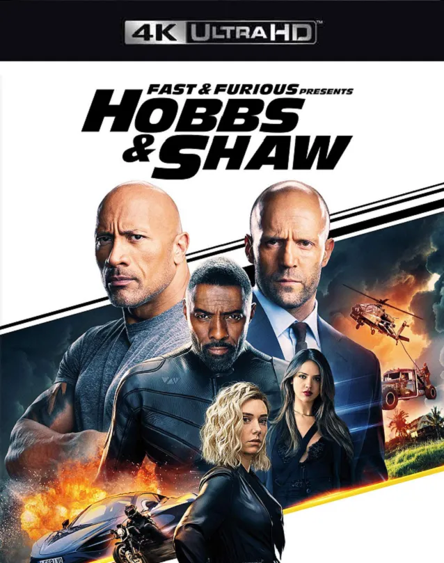 FAST AND FURIOUS PRESENTS HOBBS AND SHAW VUDU 4K OR ITUNES 4K VIA MA